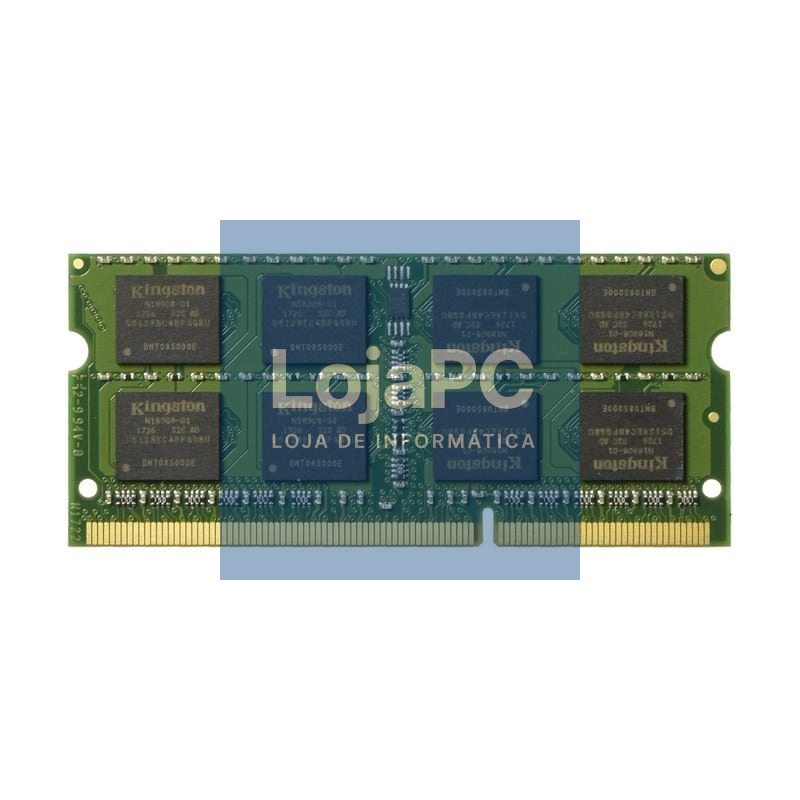 Memória RAM Kingston ValueRAM 8GB/ DDR3L/ 1600MHz/ 1.35V/ CL11/ SODIMM