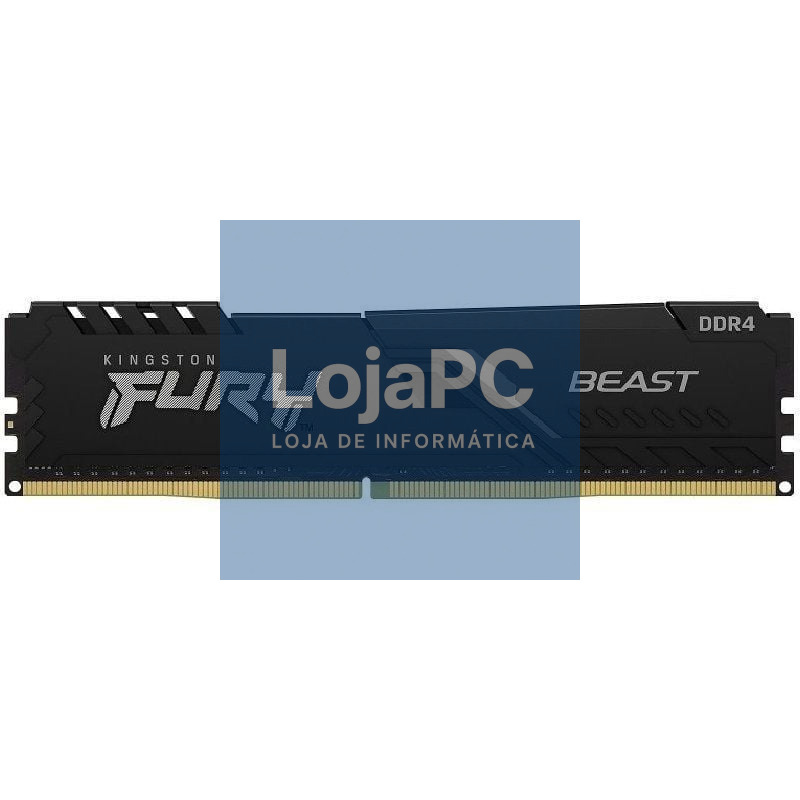 Memória RAM Kingston FURY Beast 32GB/ DDR4/ 3200MHz/ 1.35V/ CL16/ DIMM