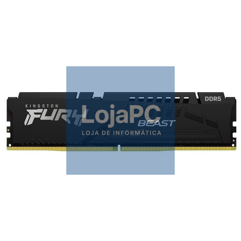 Memória RAM Kingston FURY Beast 8GB/ DDR5/ 5200MHz/ 1.25V/ CL40/ DIMM