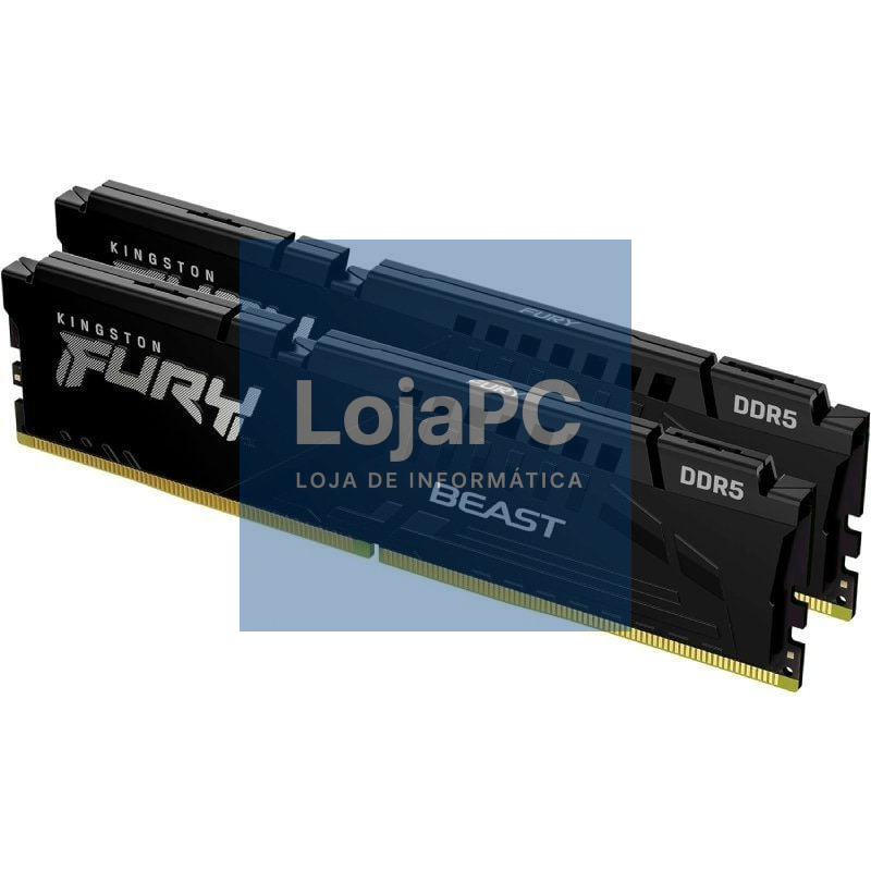 Memória RAM Kingston FURY Beast EXPO 2 x 16GB/ DDR5/ 6000MHz/ 1.4V/ CL30/ DIMM