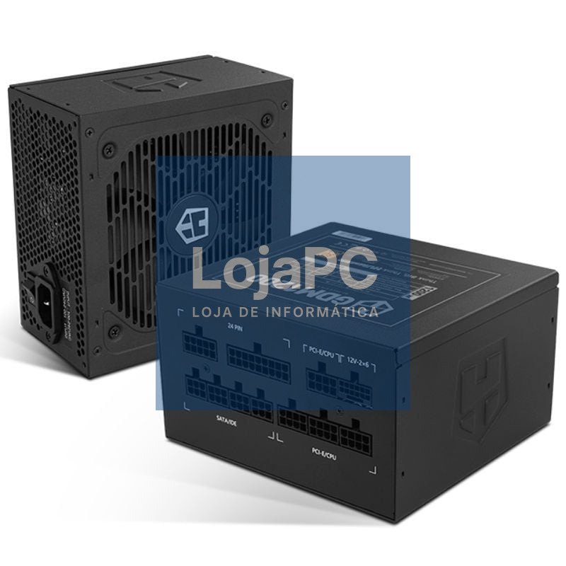 Fonte de alimentação Nox Hummer GDM/ 1200W/ Ventoinha 12cm/ ATX 3.1/ PCIe 5.1/ 80 Plus Gold