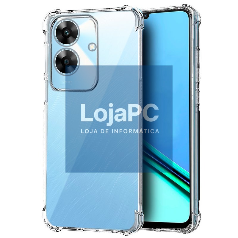 COOL Case for Realme Note 60 AntiShock Transparent