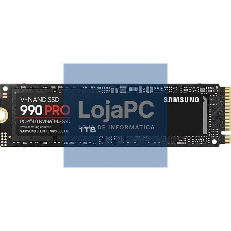 Disco SSD Samsung 990 PRO 1000GB/ M.2 2280 PCIe Gen4/ Compatível com PS5 y PC