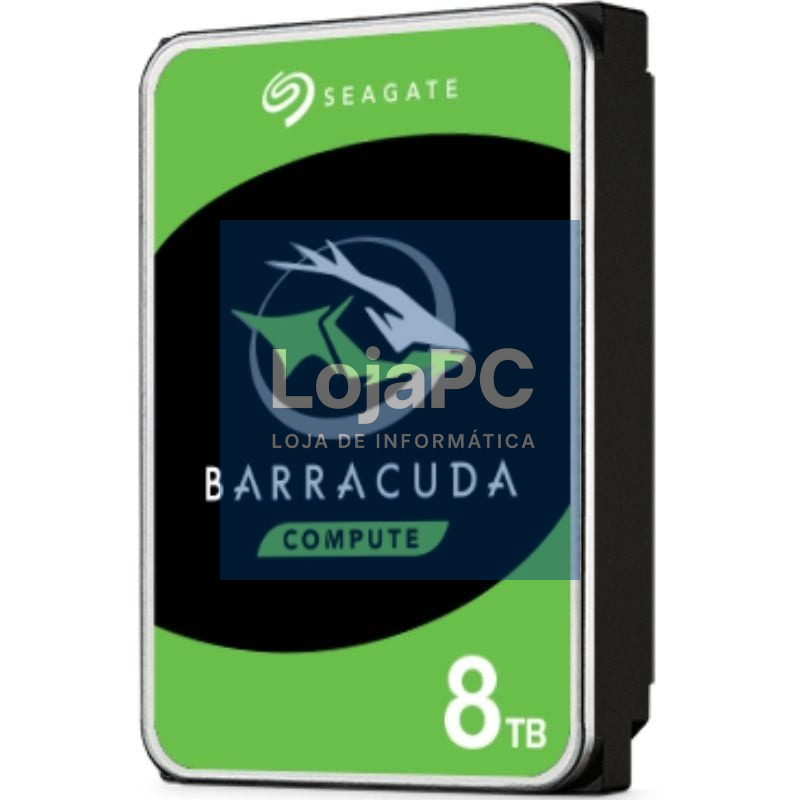 Disco rígido Seagate BarraCuda 8TB/ 3.5'/ SATA III/ 256MB