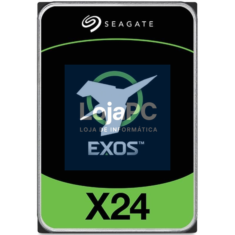 Disco rígido Seagate Exos X24 24TB/ 3.5'/ SATA III/ 512MB