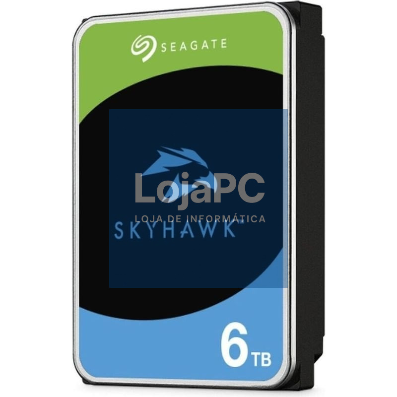 Disco rígido Seagate SkyHawk 6TB/ 3.5'/ SATA III/ 256MB