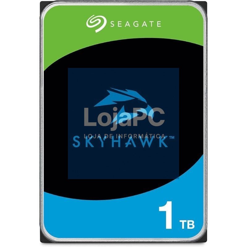 Disco rígido Seagate SkyHawk Surveillance 1TB/ 3.5'/ SATA III/ 256MB