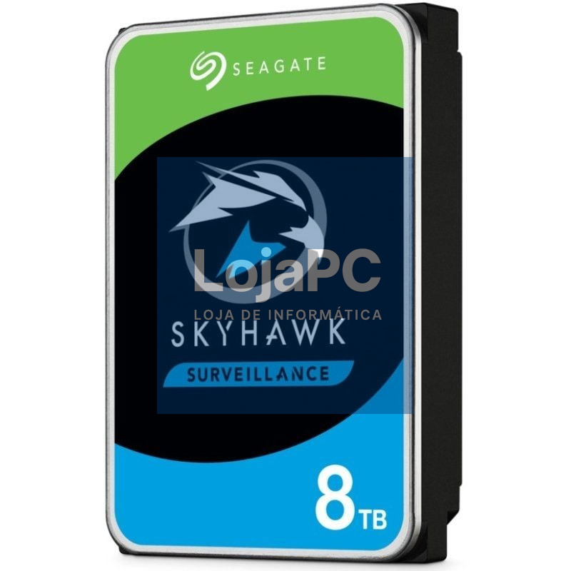 Disco rígido Seagate SkyHawk Surveillance 8TB/ 3.5'/ SATA III/ 256MB