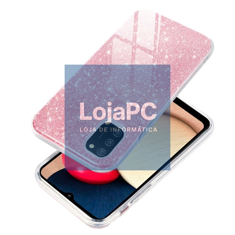 COOL case for Samsung A025 Galaxy A02s Glitter Pink — imagem 2