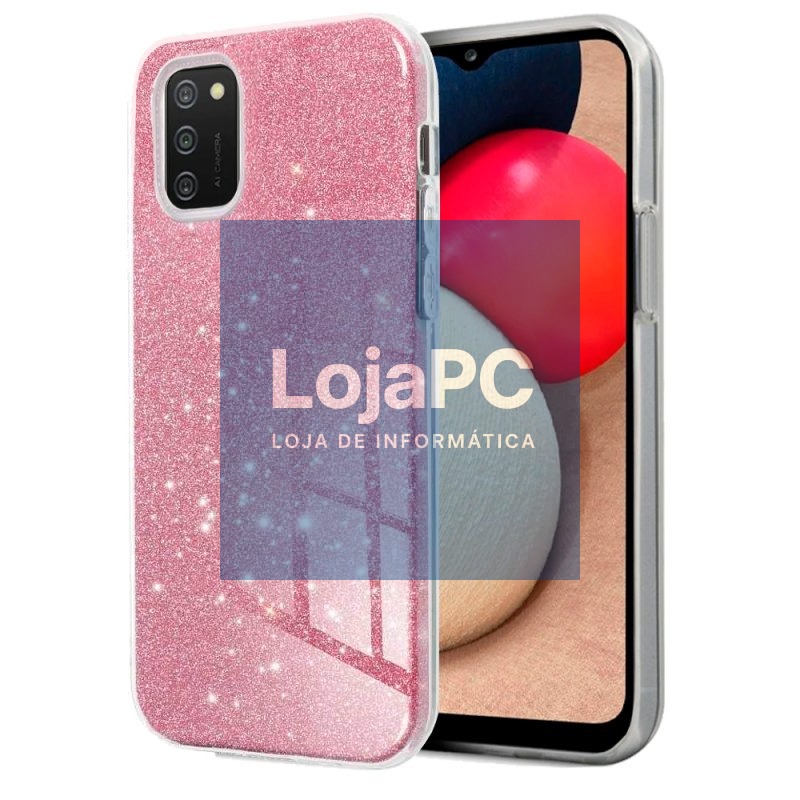 COOL case for Samsung A025 Galaxy A02s Glitter Pink