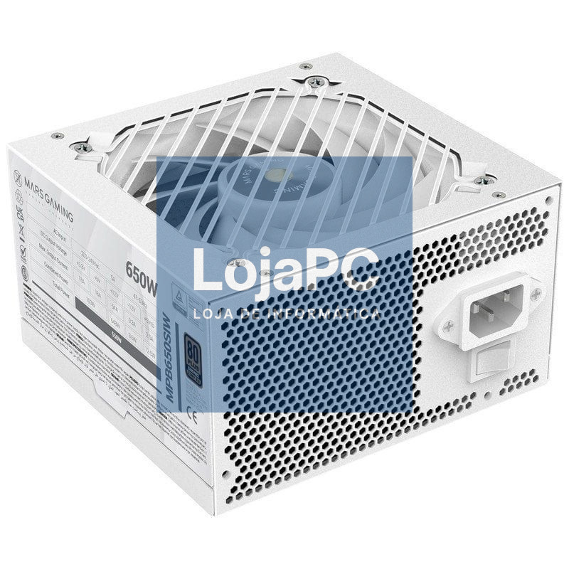 Fonte de alimentação Mars Gaming MPB650SI/ 650W/ Ventoinha 12cm/ 80 Plus Bronze