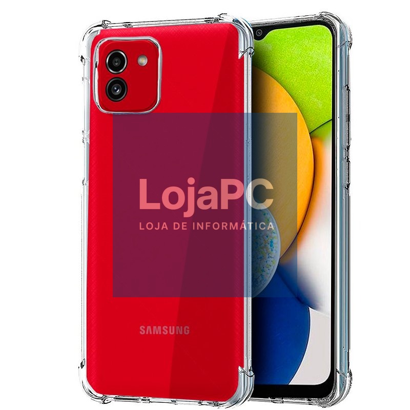 COOL Case for Samsung A035 Galaxy A03 Antishock Transparent