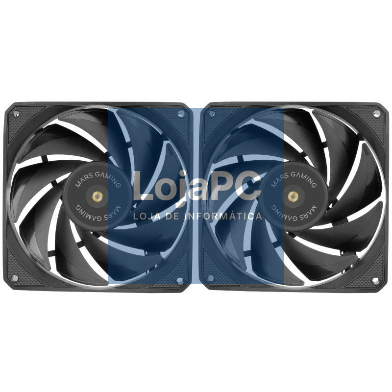 Pack 2 Ventoinhas Mars Gaming MF-NCLX2/ 12cm