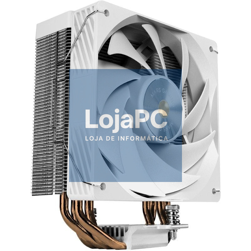 Ventoinha com Dissipador Mars Gaming MCPU-X4/ 12cm/ Branco