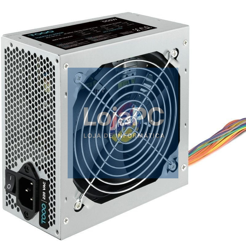 Fonte de alimentação TooQ TQAPOLO-550SP/ 550W/ Ventoinha 12cm