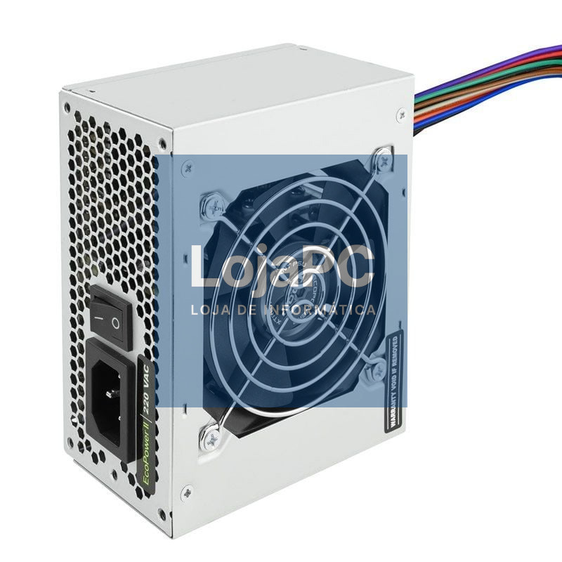 Fonte de alimentação SFX TooQ TQEP-500S-SFX/ 500W/ Ventoinha 8cm