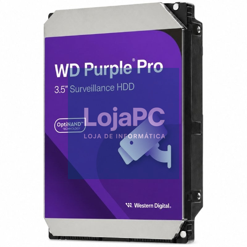 Disco rígido Western Digital WD Purple Pro Surveillance 26TB/ 3.5'/ SATA III/ 512MB