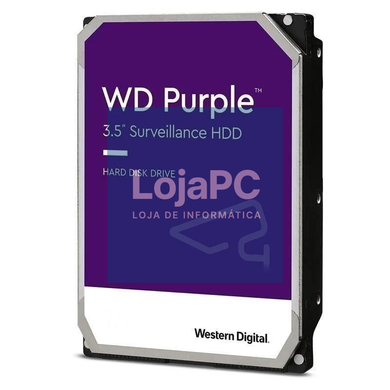 Disco rígido Western Digital WD Purple Surveillance 2TB/ 3.5'/ SATA III/ 64MB