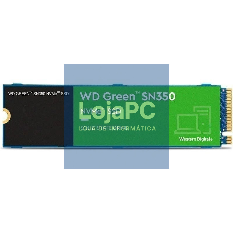 Disco SSD Western Digital WD Green SN350 500GB/ M.2 2280 PCIe Gen3