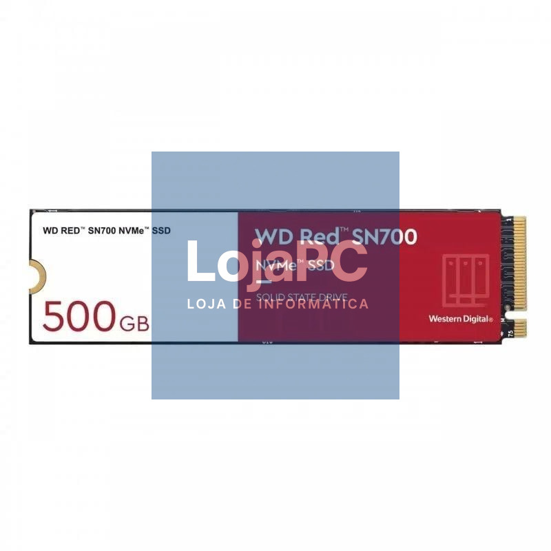 Disco SSD Western Digital WD Red SN700 NAS 500GB/ M.2 2280 PCIe