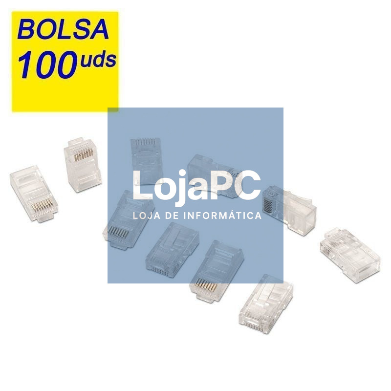 Conectores RJ45 Aisens A138-0292/ Cat.5e/ 100 uds