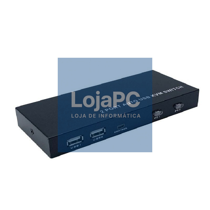 Comutador KVM HDMI Aisens A111-0400/ 2PC com 1 sólo teclado e rato