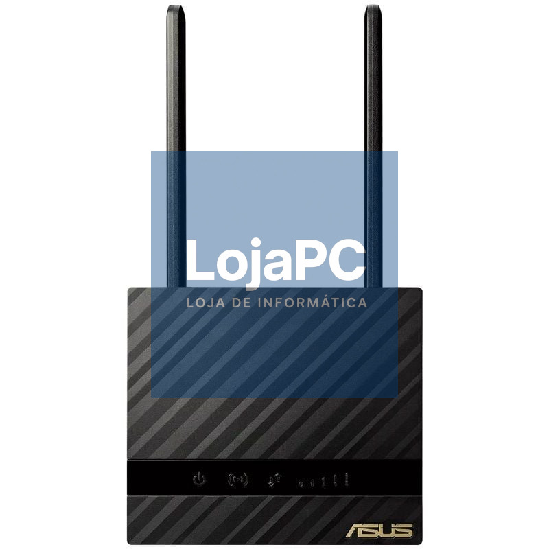 Router sem fios Asus 4G-N16/ 300Mbps/ 2.4GHz/ 4 Antenas/ WiFi 802.11a/n/b/g