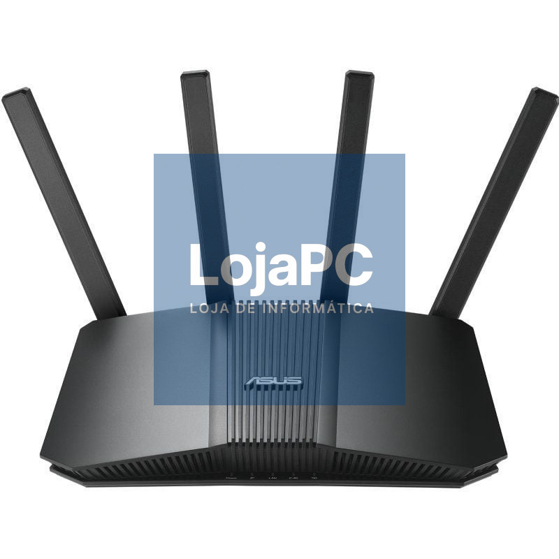 Router sem fios Asus RT-BE82U/ WiFi 7/ 6500Mbps/ 2.4GHz 5GHz/ 4 Antenas/ WiFi 802.11be/ax/ac/n/a/ - n/b/g