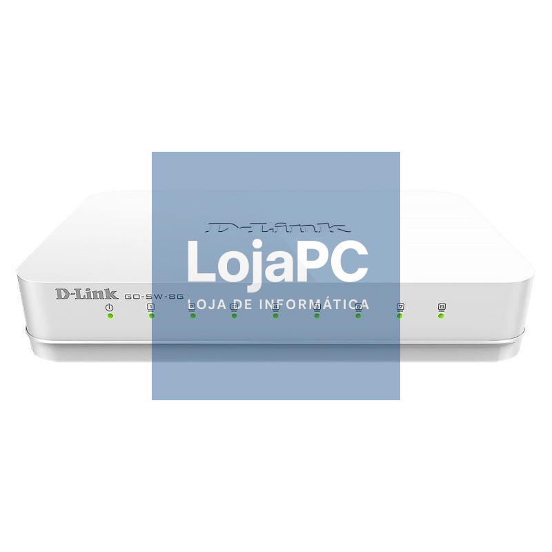 Switch D-Link GO-SW-8G 8 Portas/ RJ-45 10/100/1000