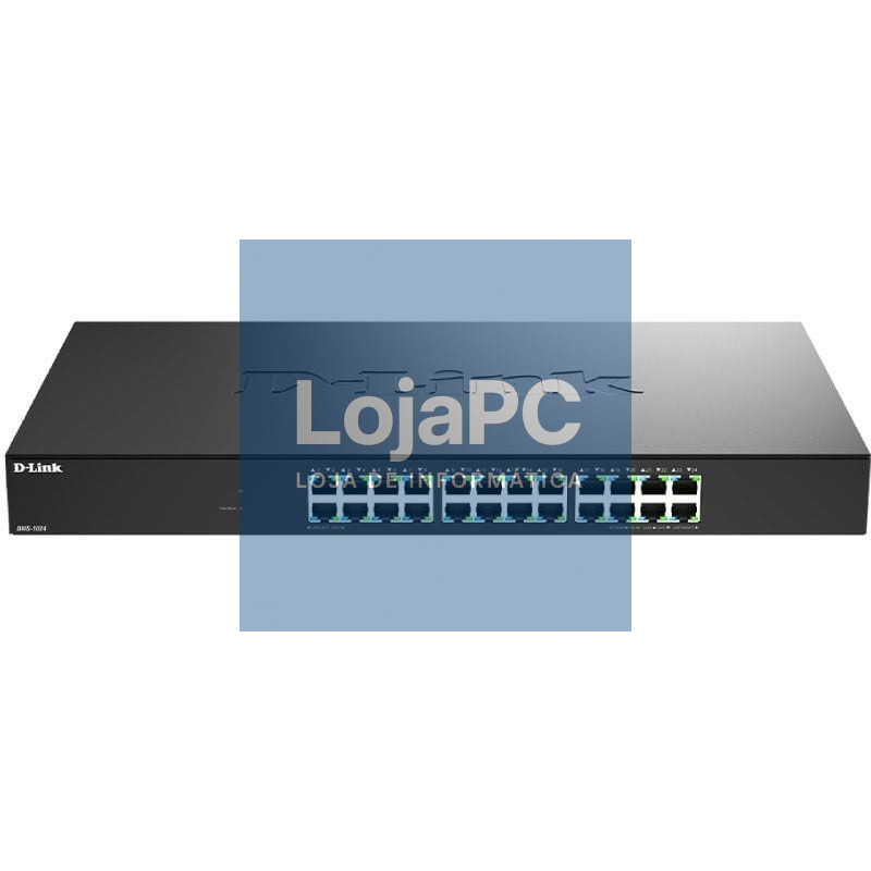 Switch D-Link DMS-1016/E 24 Portas/ RJ-45 Gigabit 10/100/1000