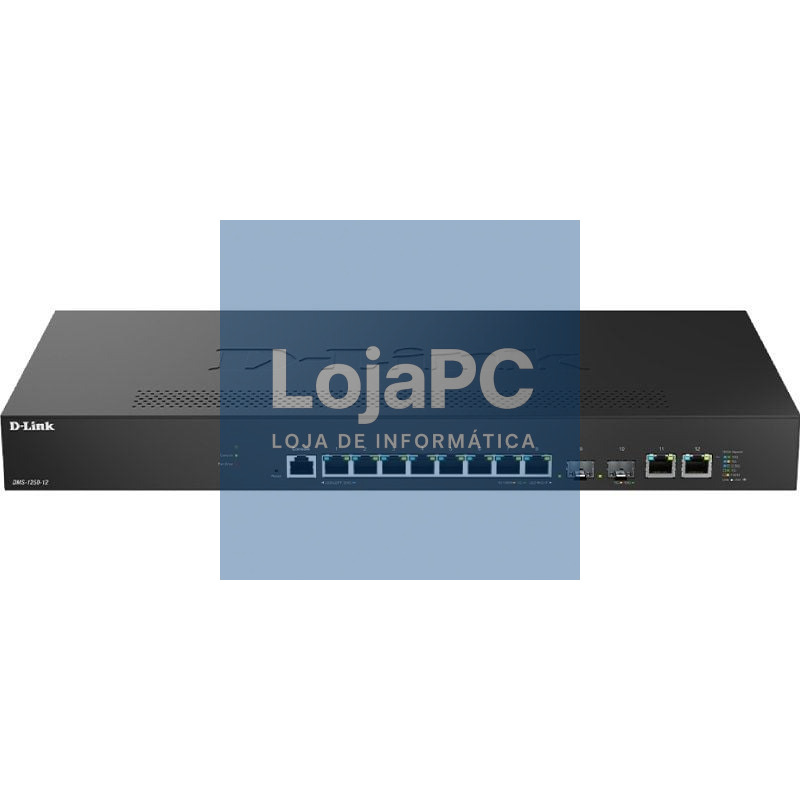 Switch D-Link DMS-1250-12/E 12 Portas/ RJ-45 Gigabit 10/100/1000/ SFP
