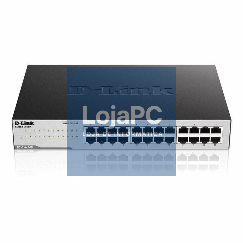 Switch D-Link GO-SW-24G 24 Portas/ Gigabit 10/100/1000