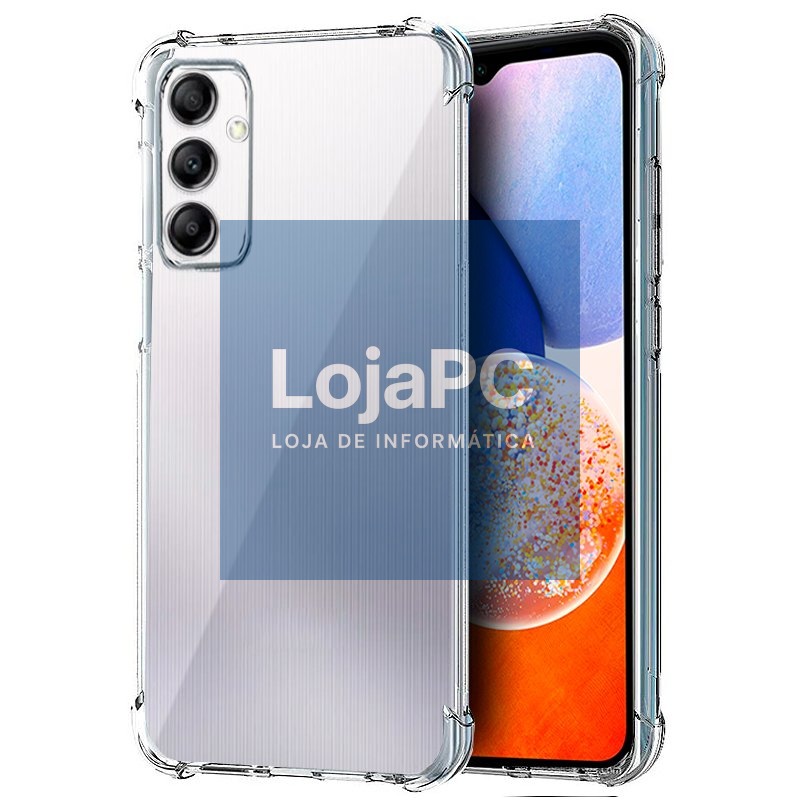COOL Case for Samsung A145 Galaxy A14 / A14 5G AntiShock Transparent