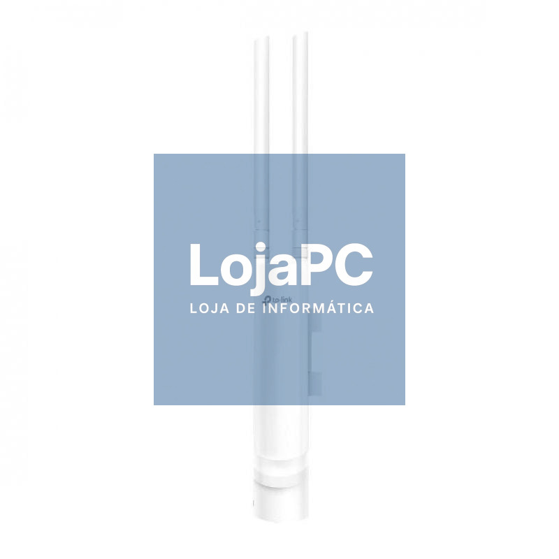 Ponto de acesso sem fios TP-Link Omada EAP110-Outdoor PoE 300Mbps/ 2.4GHz/ Antenas de 5dBi/ WiFi 802.11n/b/g