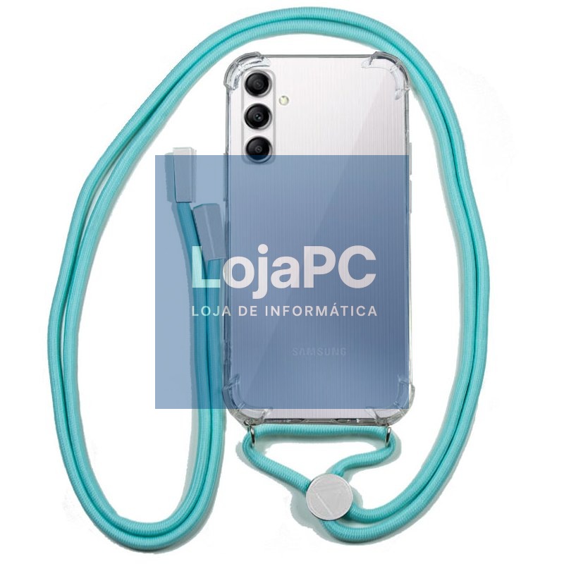COOL Case for Samsung A145 Galaxy A14 / A14 5G Cord Blue