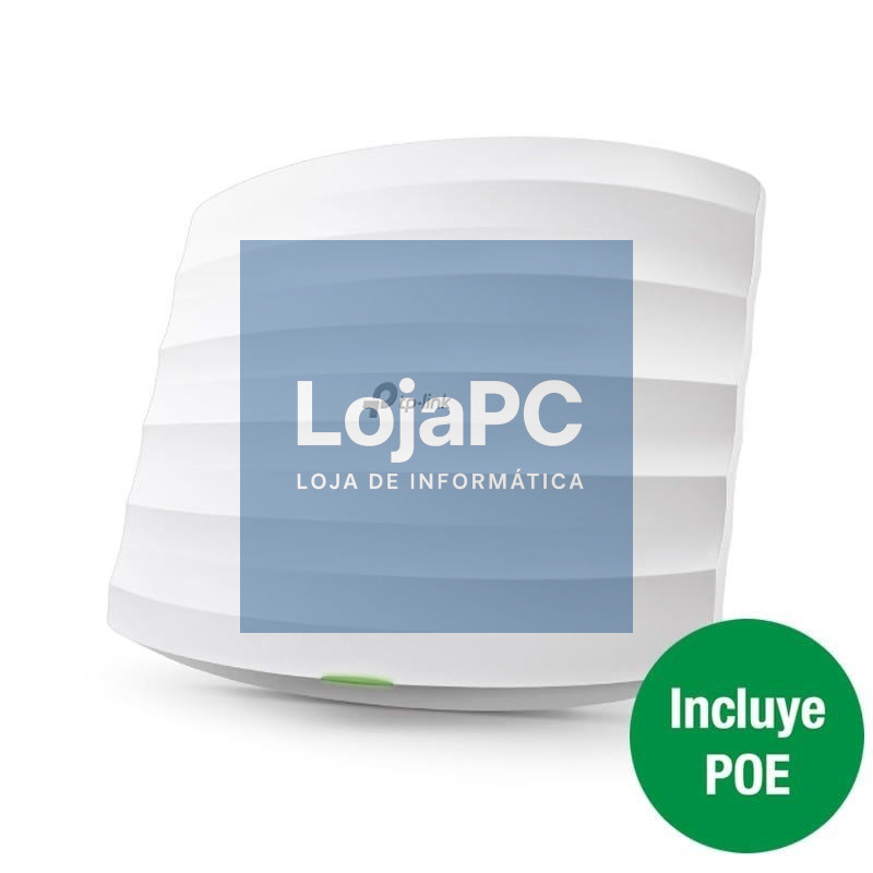 Ponto de acesso sem fios TP-Link Omada EAP225 PoE 1317Mbps/ 2.4GHz 5GHz/ Antenas de 5dBi/ WiFi 802.11ac/n/b/g