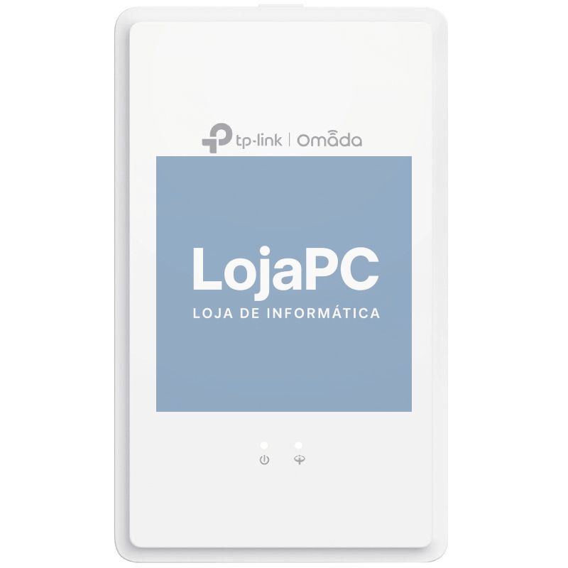 Ponto de acesso sem fios TP-Link Omada EAP615GP-WALL/ WiFi 6/ 1800Mbps/ 2.4GHz 5GHz/ Antenas de 6.5dBi/ WiFi 802.11 a/b/g/n/ac/ax
