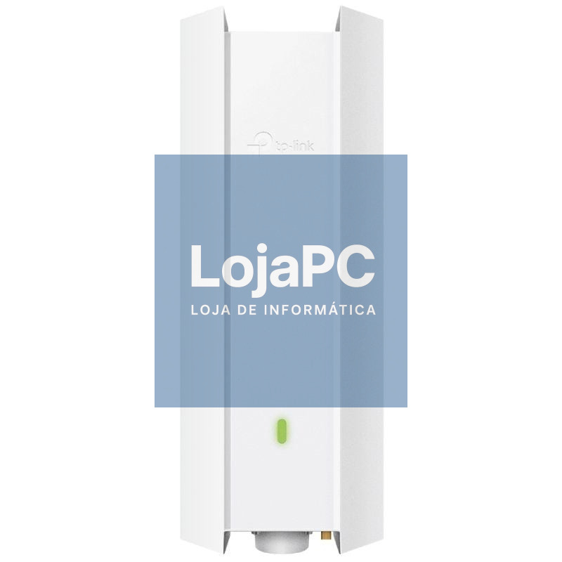Ponto de acesso sem fios TP-Link Omada EAP650-OUTDOOR/ WiFi 6/ PoE+/ 3000Mbps/ 2.4GHz 5GHz/ Antenas de 5dBi/ WiFi 802.11 ax/ac/n/g/b/a