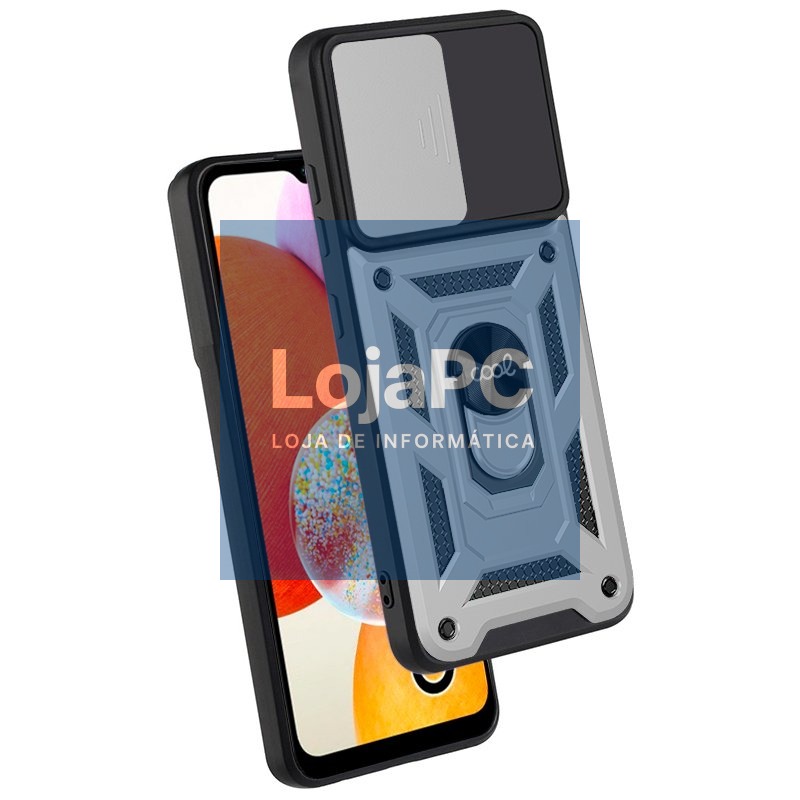 COOL Case for Samsung A145 Galaxy A14 / A14 5G Hard Ring Silver — imagem 2