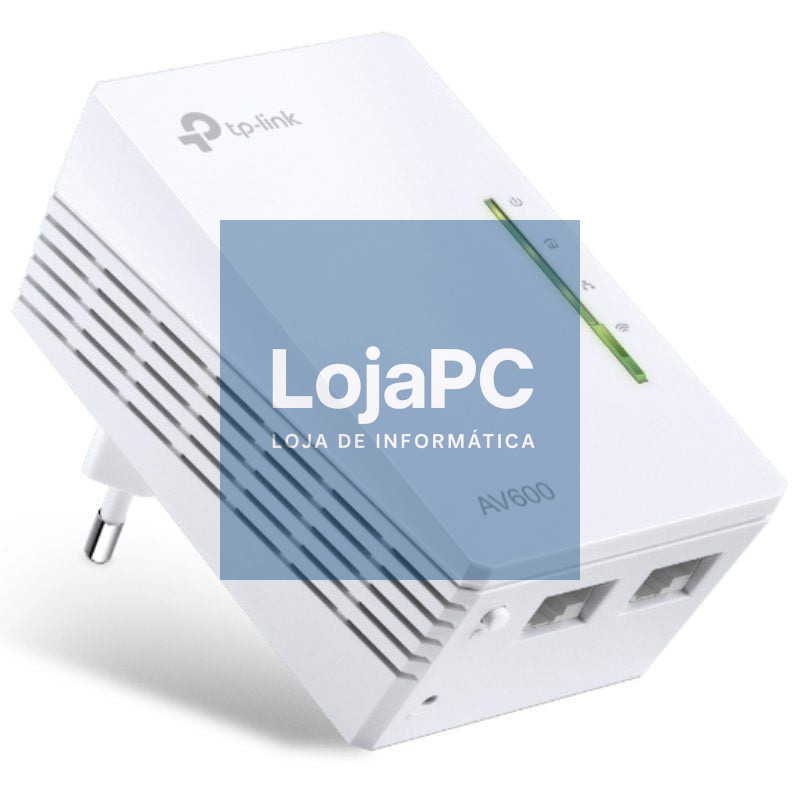 Adaptador Powerline TP-Link AV600 Extender 600Mbps/ Alcance 300m