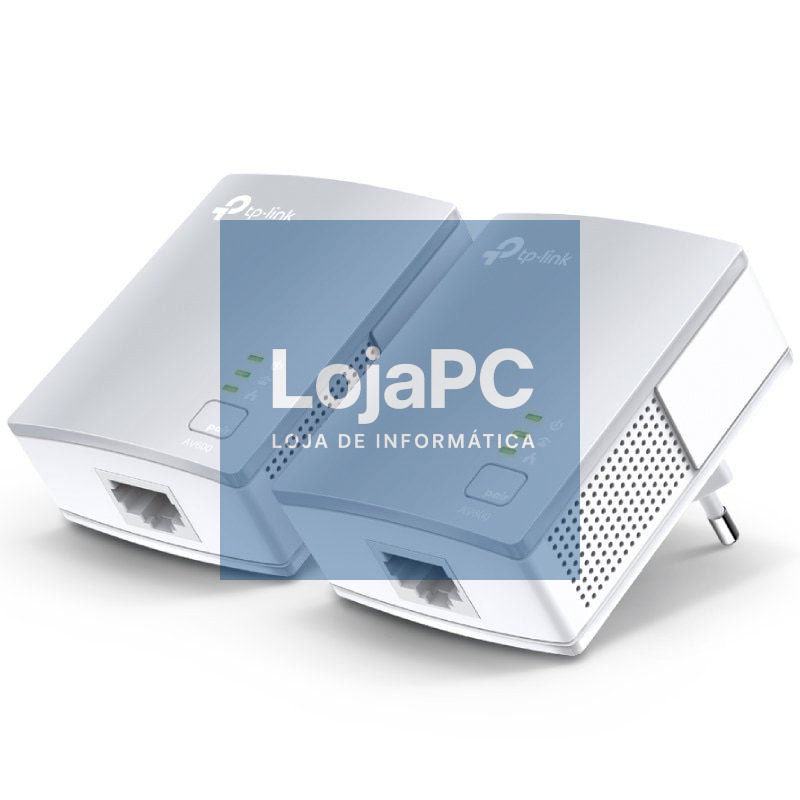 Adaptador Powerline TP-Link TL-PA4010Kit 600Mbps/ Alcance 300m/ Pack de 2