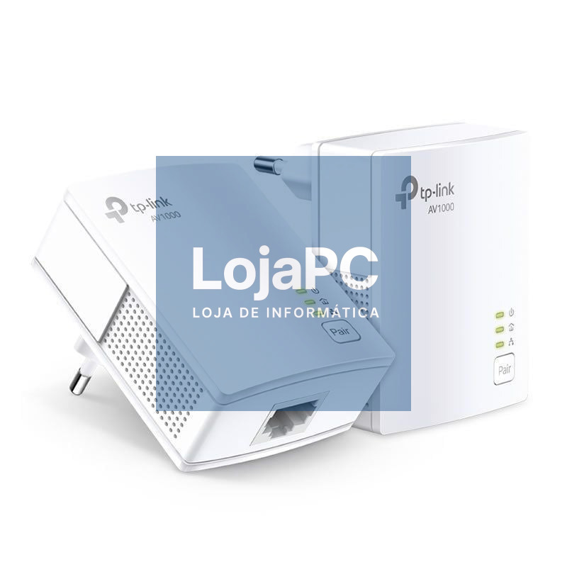 Adaptador Powerline TP-Link TL-PA7017Kit 1000Mbps/ Alcance 300m/ Pack de 2