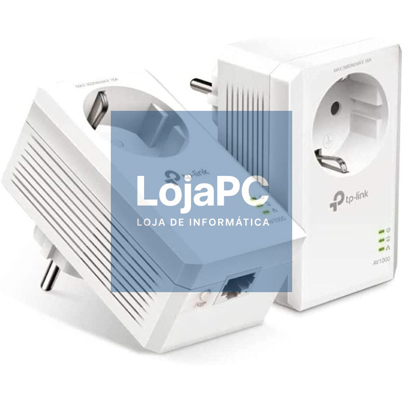 Adaptador Powerline TP-Link TL-PA7017P KIT AV1000 1000Mbps/ Alcance 300m/ Pack de 2