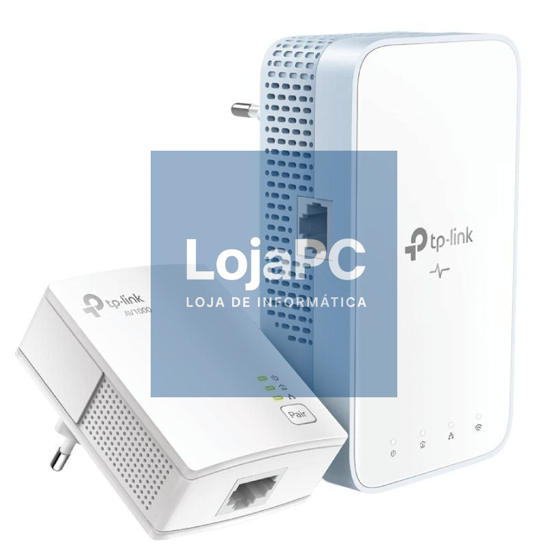 Adaptador Powerline TP-Link TL-WPA7517 Kit 1000Mbps/ Alcance 300m/ Pack de 2