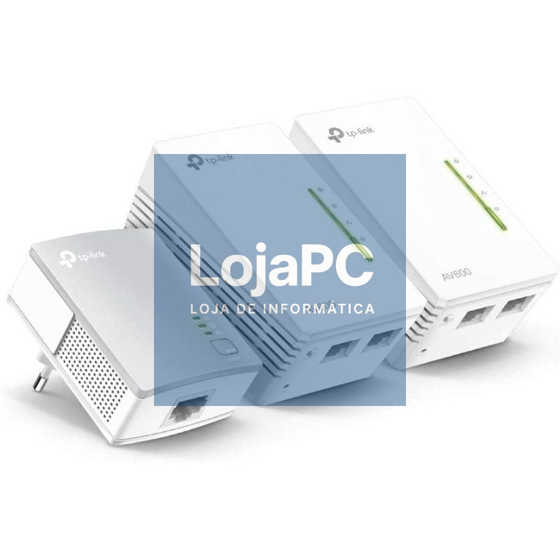 Adaptador Powerline TP-Link WPA4220TKit 500Mbps/ Alcance 300m/ Pack de 3