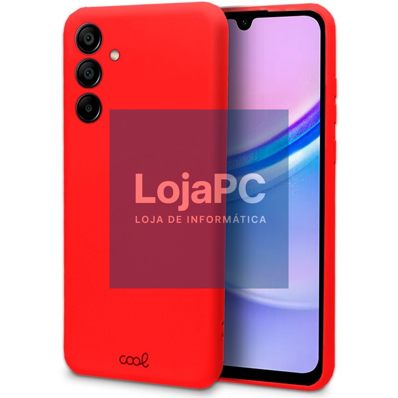 COOL Case for Samsung A155 Galaxy A15 / A15 5G / M15 5G Cover Red