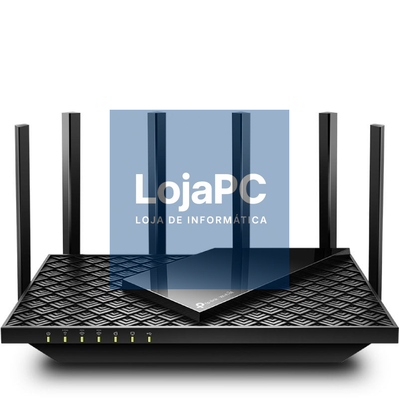 Router sem fios TP-Link Archer AXE75/ WiFi 6E/ 5400 Mbps/ 2.4GHz 5GHz 6GHz/ 6 Antenas/ WiFi 802.11ax/ac/n/a/ - n/b/g