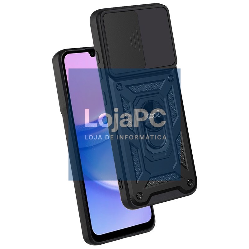 COOL Case for Samsung A155 Galaxy A15 / A15 5G / M15 5G Hard Ring Black — imagem 2