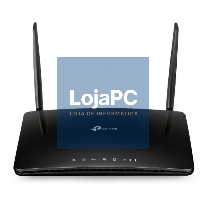 Router sem fios 4G TP-Link Archer MR500 1200Mbps 2.4GHz 5GHz/ 2 Antenas/ WiFi 802.11a/n/ac - b/g/n