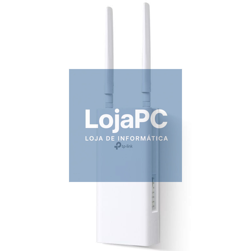 Router sem fios 4G TP-Link TL-MR100-Outdoor 300Mbps/ 2.4GHz/ 2 Antenas/ WiFi 802.11 b/g/n